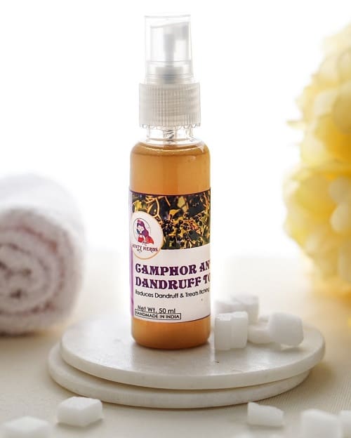 Camphor Anti Dandruff Tonic 50 ml MintyHerbs