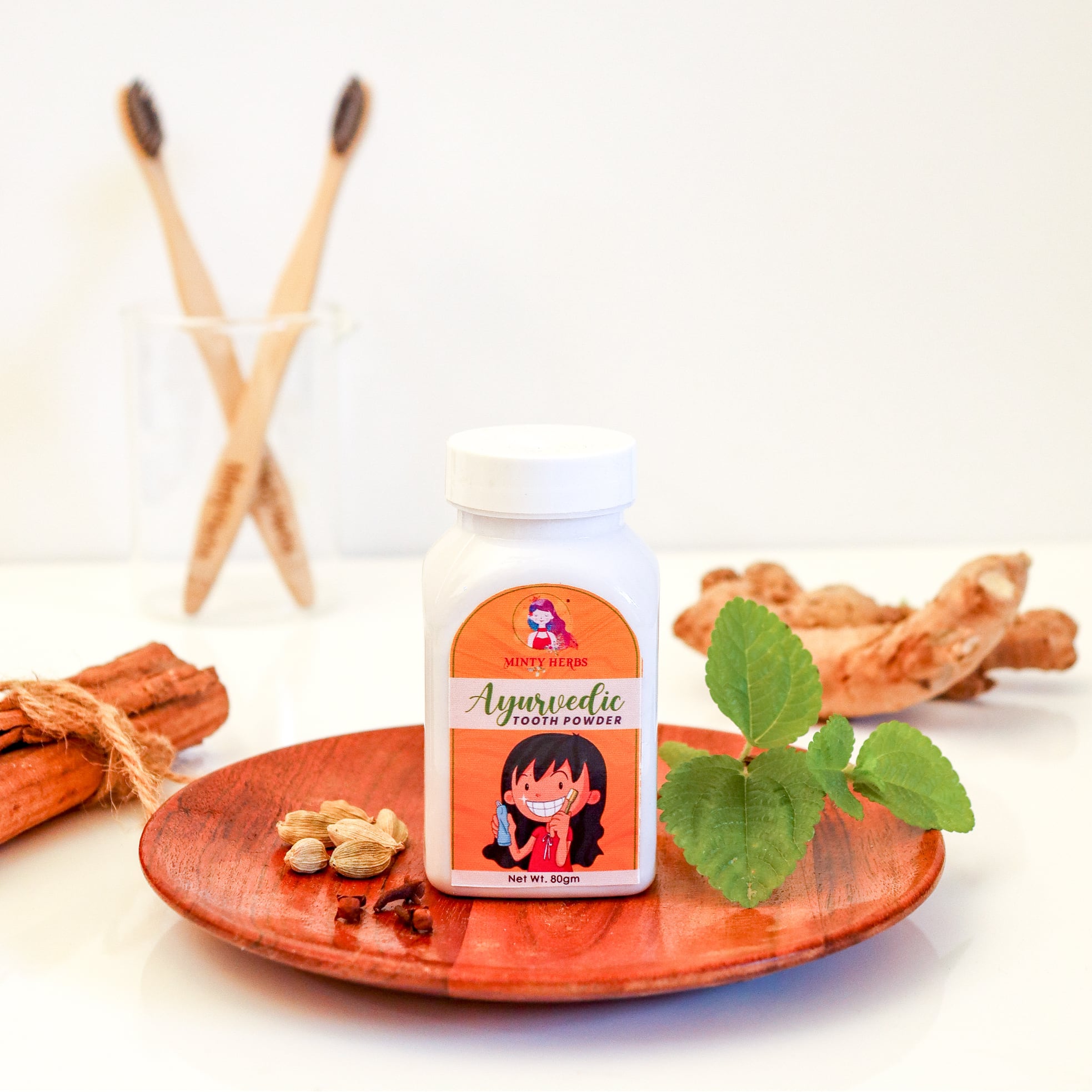 Ayurvedic Tooth Powder MintyHerbs